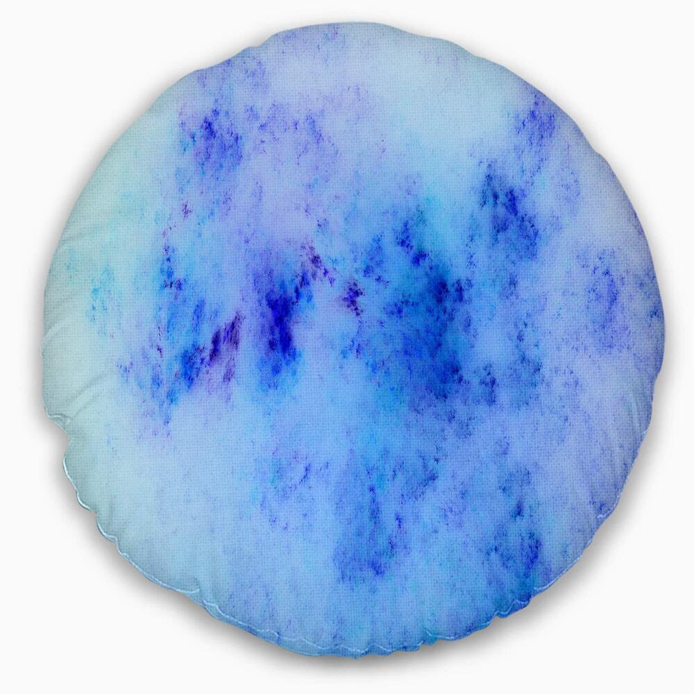 2580 Designart Light Blue Starry Fractal Sky' Abstract Throw Living Room